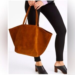 Madewell Caryall Tote in Rustic Twig